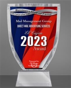 Direct Mail Advertising Services Award